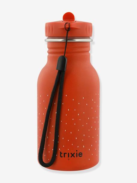 Fles 350 ml TRIXIE beige+ijsblauw+Mr Fox+Mr Lion+Mr. Crocodile+Mr. Polar Bear+Mrs Elephant+Mrs Rabbit+nude+okergeel+rood+rozen+saliegroen+sinaasappel - vertbaudet enfant 