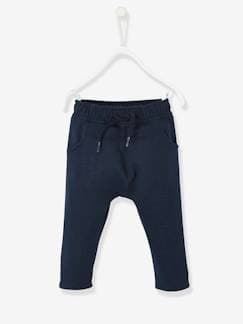 Baby-Broek, jean-Babybroek uit molton voor jongens