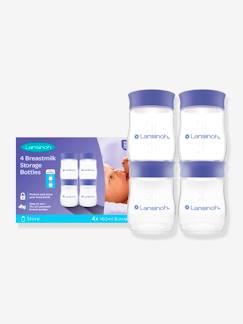 Verzorging-Borstvoedings-Set van 4 LANSINOH 160 ml bewaarpotjes voor moedermelk