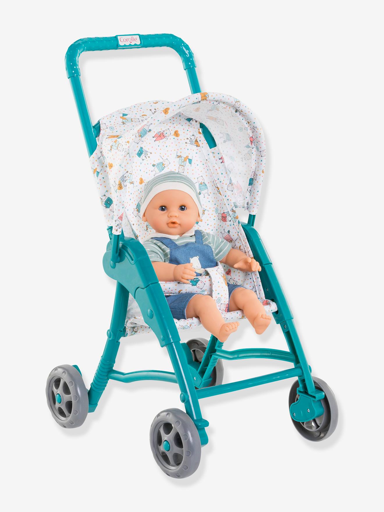 Kinderwagen Oursons voor pop - COROLLE blauw