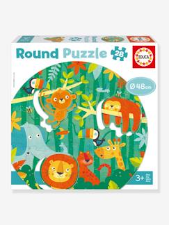 Speelgoed-Educatief speelgoed-Puzzels-Ronde puzzel 28 delen De jungle - EDUCA