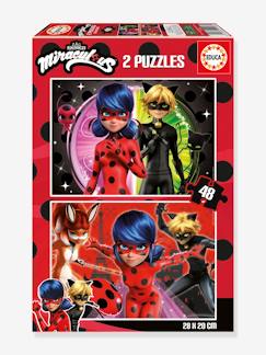 Speelgoed-Educatief speelgoed-Puzzels-Puzzel 2 x 48 stukjes Miraculous Ladybug - EDUCA