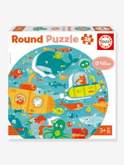 Speelgoed-Educatief speelgoed-Puzzels-Ronde puzzel Onder de zee - EDUCA - 28 stukjes