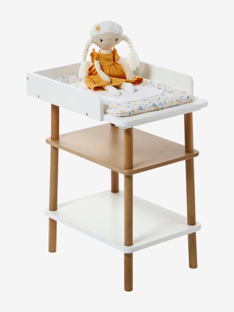 Luiertafel pop 100% FSC wit - vertbaudet enfant 