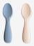 Educatieve lepel - MUSHIE beige+blauw - vertbaudet enfant 