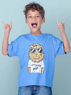 Jongensshirt met leuk dierenmotief  - vertbaudet enfant