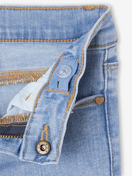 BASICS skinny broek jeansblauw+lichtblauw - vertbaudet enfant 
