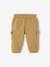 Broek van molton in battle-stijl baby antraciet+beige+kaki - vertbaudet enfant 