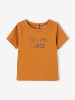 -Babyshirt met korte mouwen en opschrift