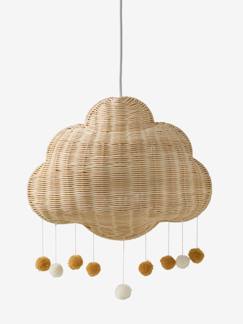 -Rotan lampenkap wolk