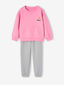 -Set sport sweater + jogging van fleece voor meisjes