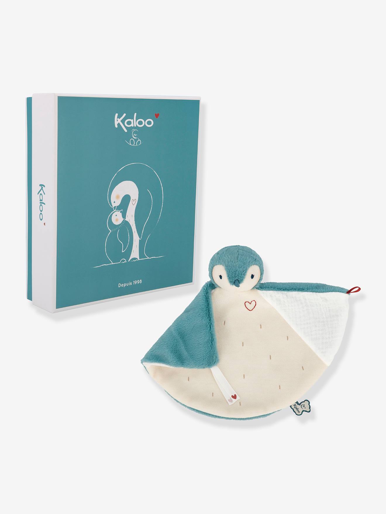Knuffel pinguïn Complices - KALOO groen afbeelding