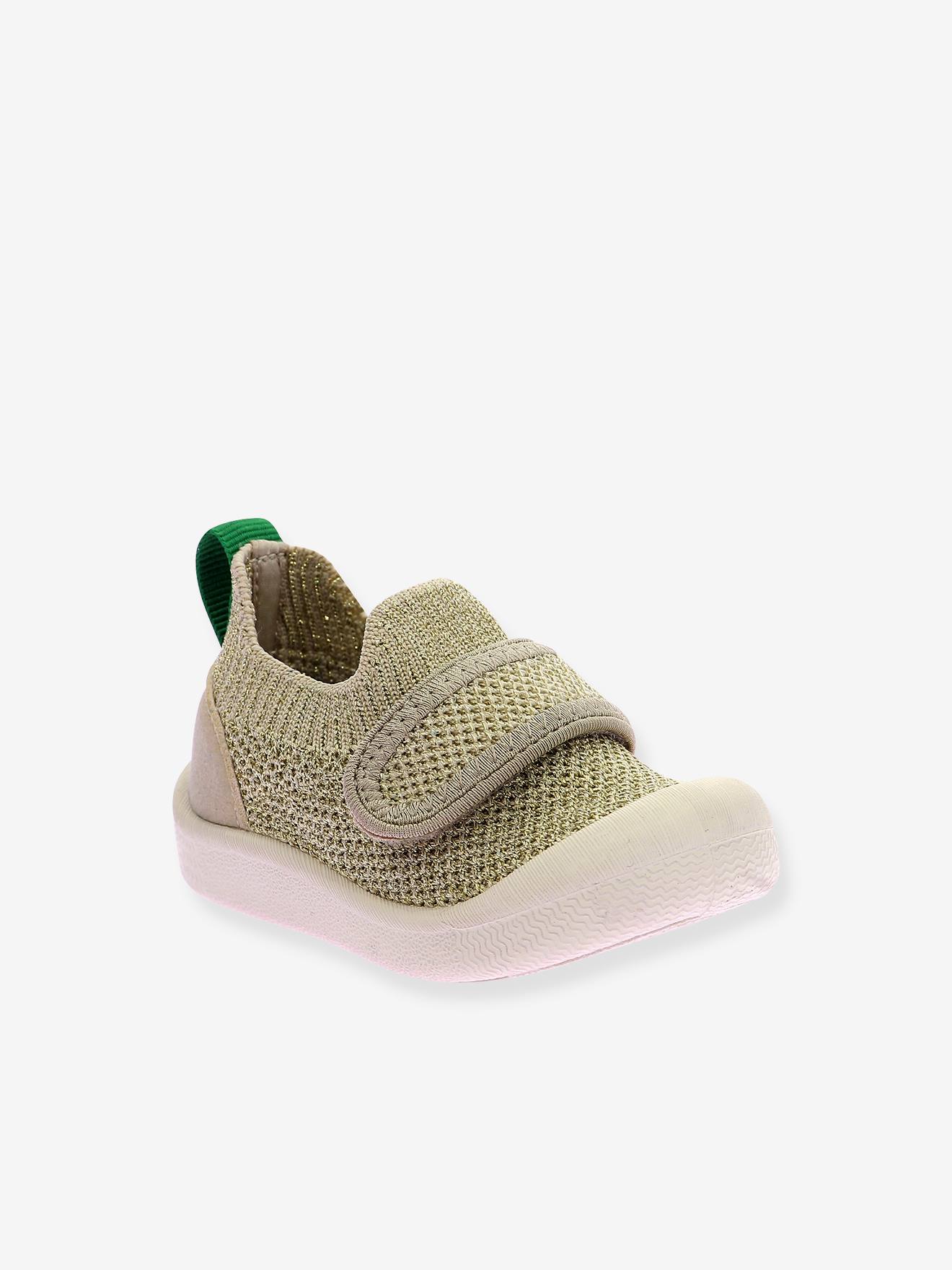 Babyslofjes Kitoukro KICKERS® goudbeige