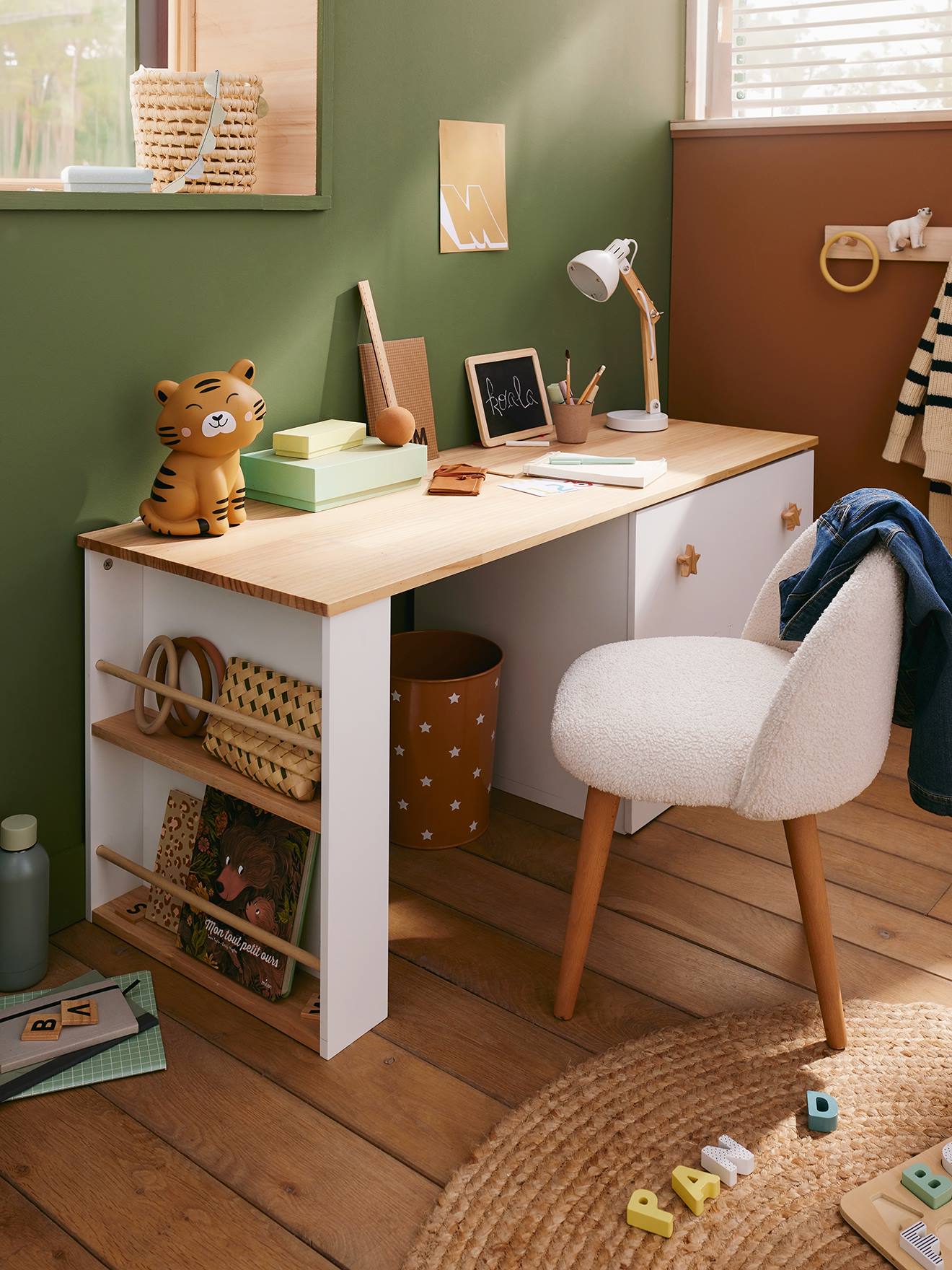 Bureau kleuterklas COLLECTIE GRANDE OURSE wit