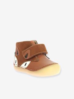 Schoenen-Baby schoenen 17-26-Loopt meisje 19-26-Leren babylaarsjes Sabio KICKERS