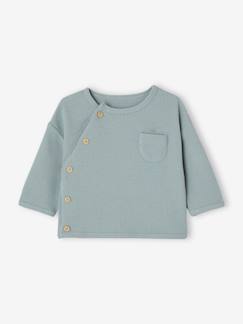 Baby-Aanpasbare sweater met honinggraat voor pasgeborenen