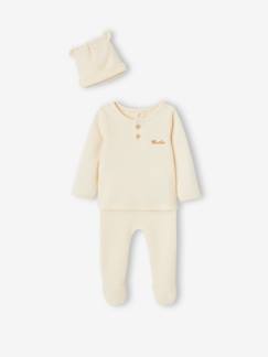 Baby-Babyset-3-delige geboorteset, personaliseerbaar