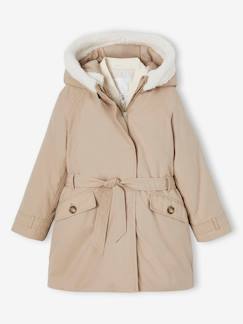 -3-in-1 parka met capuchon meisje: