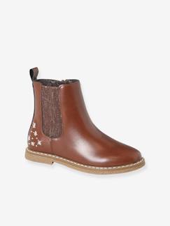 Schoenen-Meisje shoenen 23-38-Boots, laarsjes-Elastische laarzen met rits voor meisjes kleutercollectie