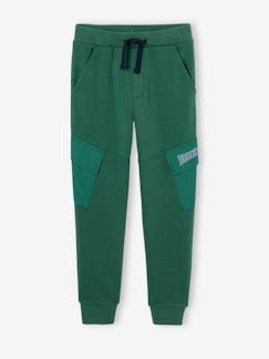 Jongens-Broek-Joggingbroek jongens met sport klepzakjes