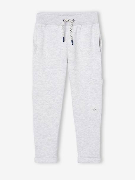 Set sportsweater + broek jongens gemêleerd wit - vertbaudet enfant 