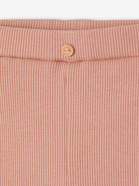 Lange legging voor baby's BASICS beige+cacao+marineblauw+rozen - vertbaudet enfant 