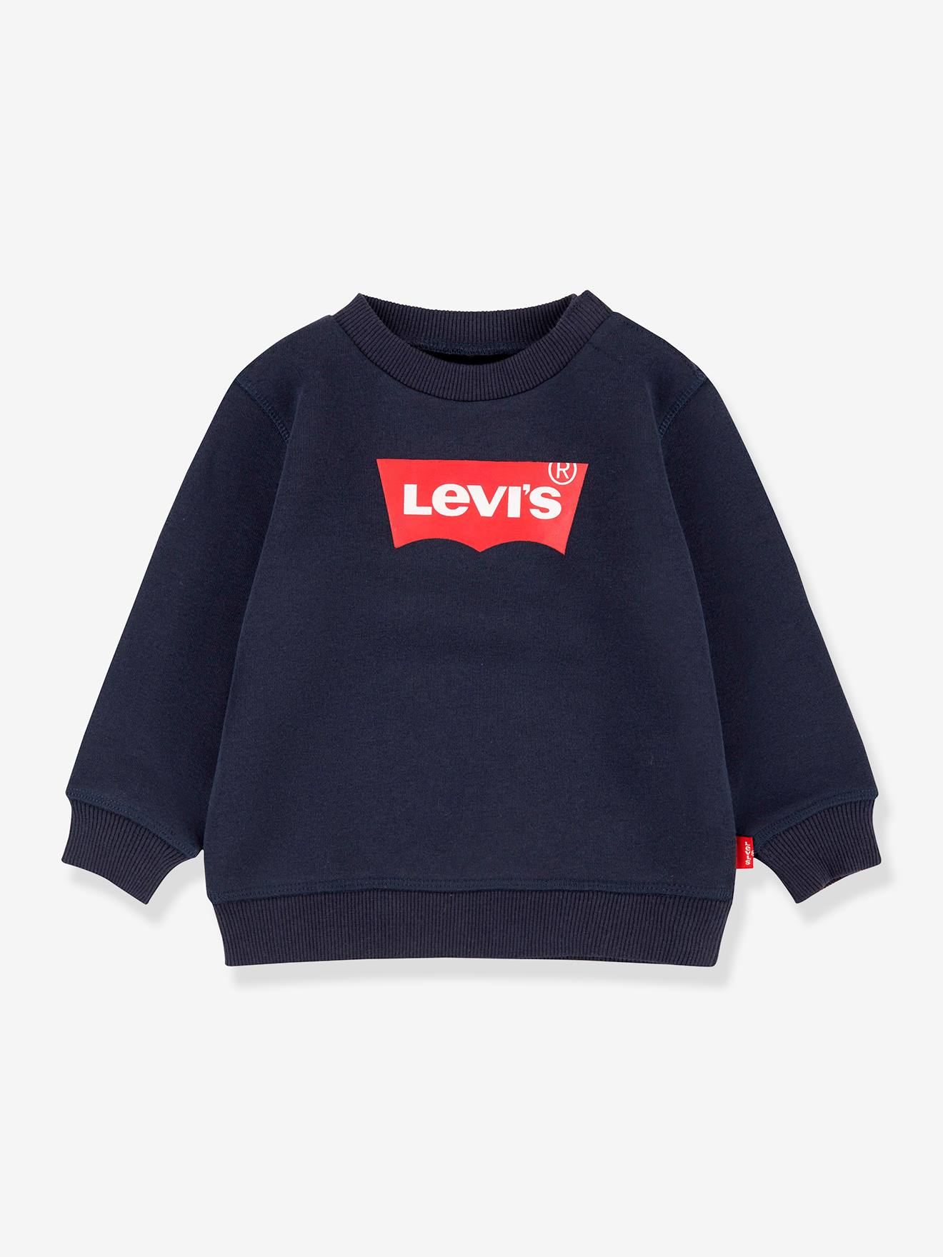 Babysweater Batwing ronde hals van LEVI'S® blauw