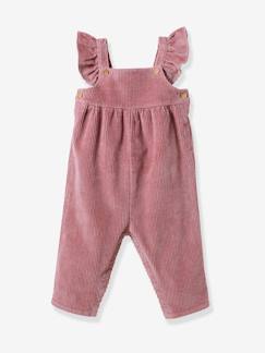 Baby-Salopette, jumpsuit-Babypakje van ribfluweel CYRILLUS