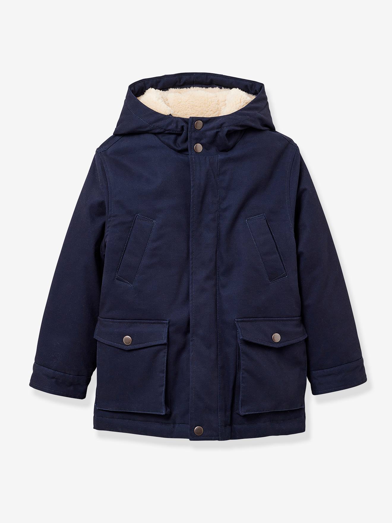 3-in-1 parka CYRILLUS marineblauw