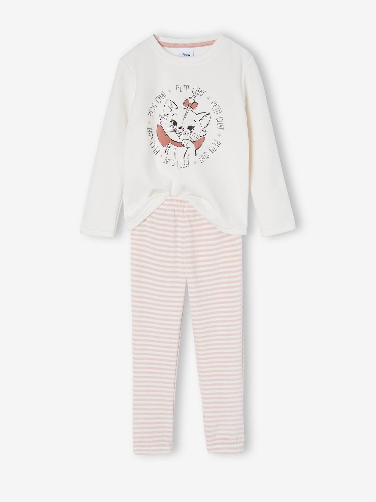 Pyjama voor meisjes Disney® Marie Aristokatten lichtroze