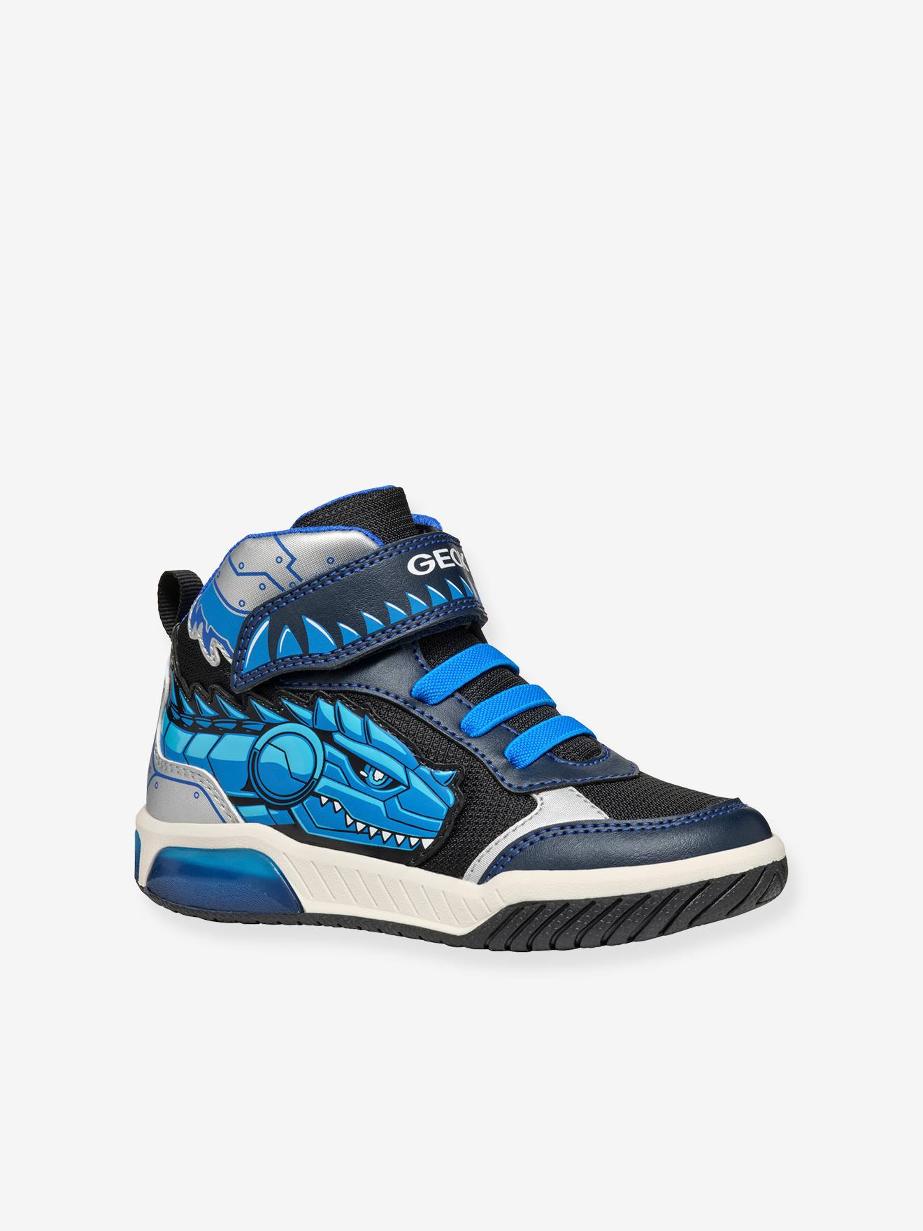 Lichtsneakers kinderen J Inek Boy GEOX® blauw