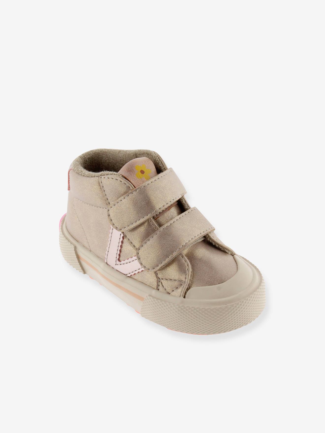 Stoffen sneakers Tribu VICTORIA goudbeige