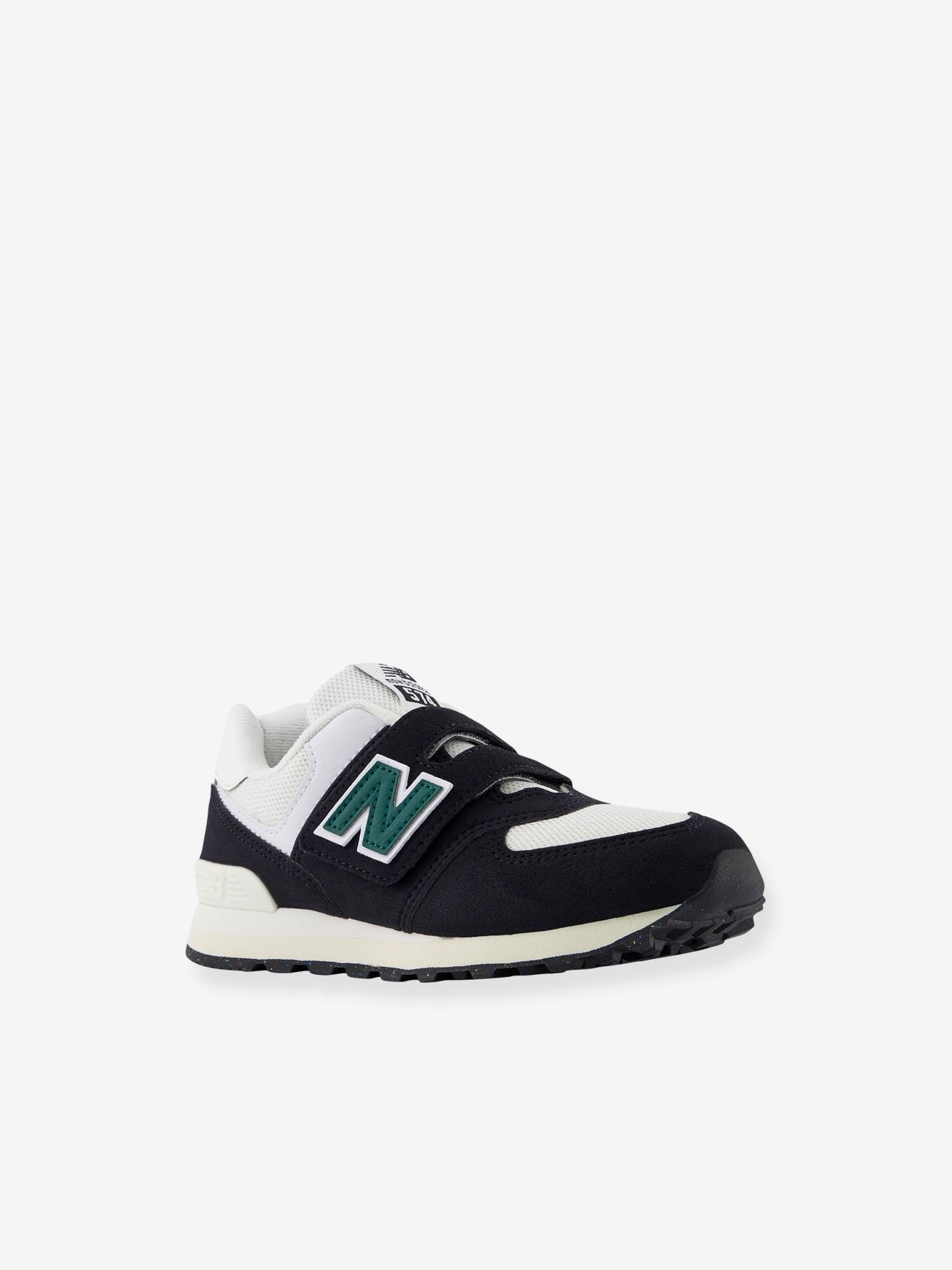 Kindersneakers met klittenband PV574RBG NEW BALANCE® zwart