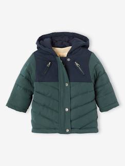 Baby-Mantels, combipakje, engelennestje-Mantels-3-in-1-parka voor jongensbaby met afneembaar vest