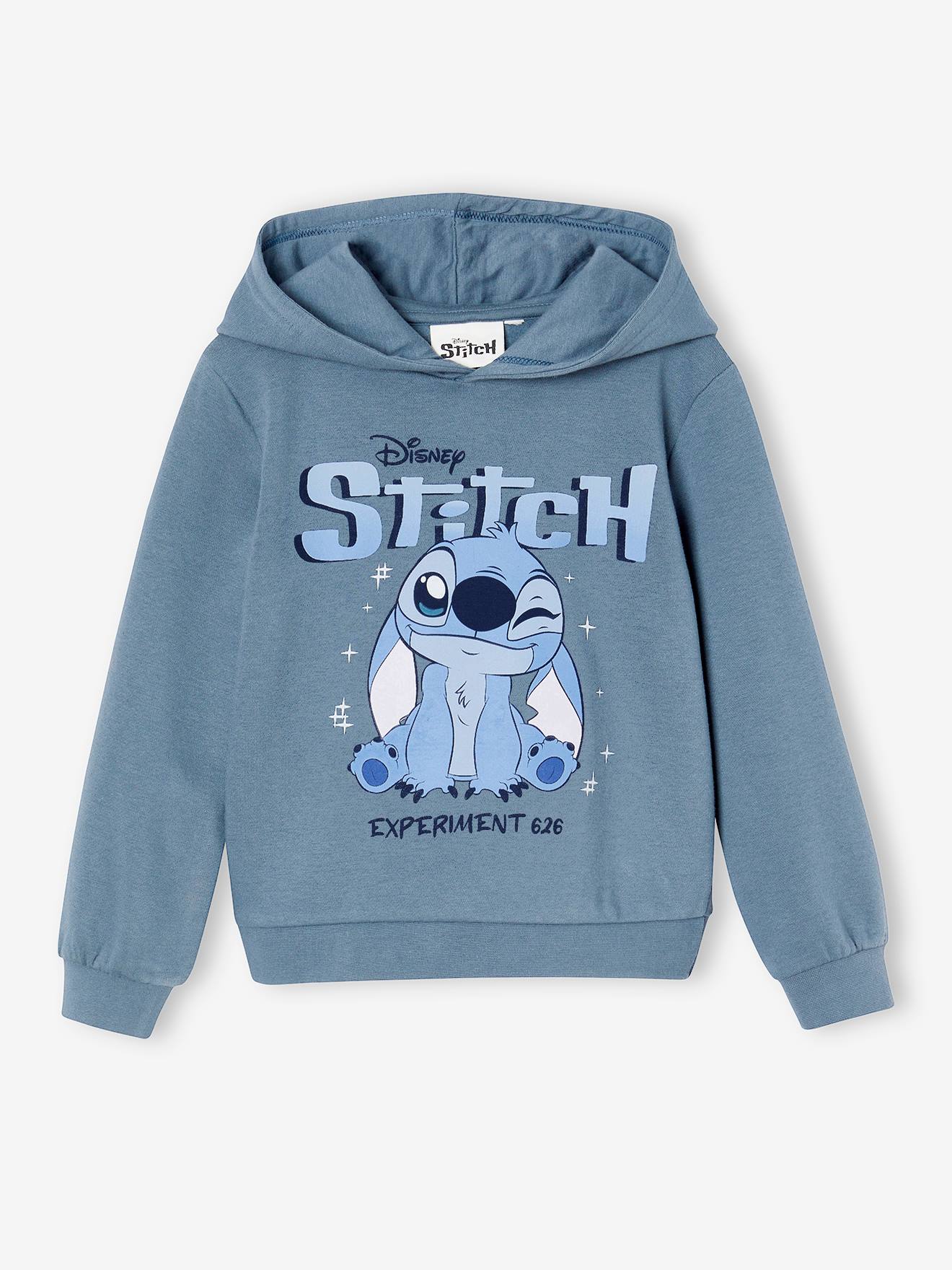 Sweater met capuchon Disney® Stitch jeansblauw