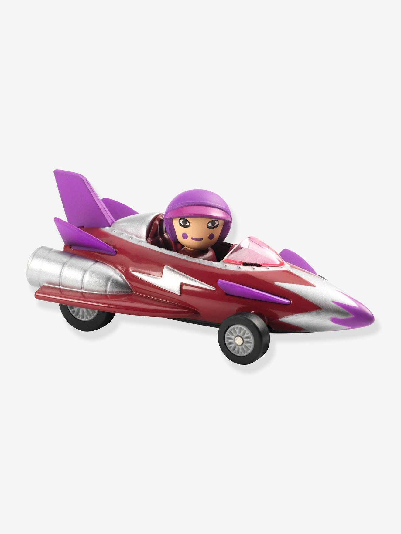Auto crazy motors DJECO bordeauxrood