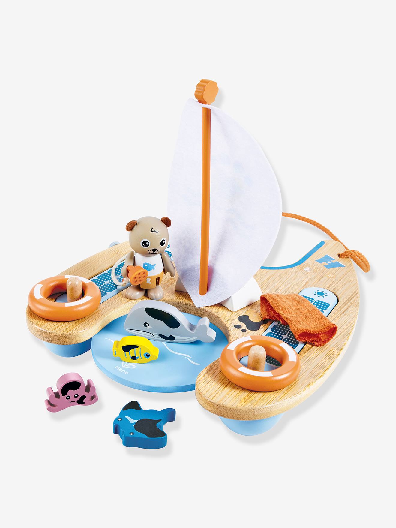 De eco-catamaran van Ben HAPE meerkleurig