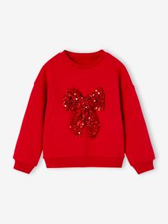 -Kerstsweater voor meisjes met lovertjes