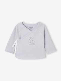 Baby-T-shirt, souspull-T-shirt-Romper voor pasgeborenen baby's BASICS in biokatoen