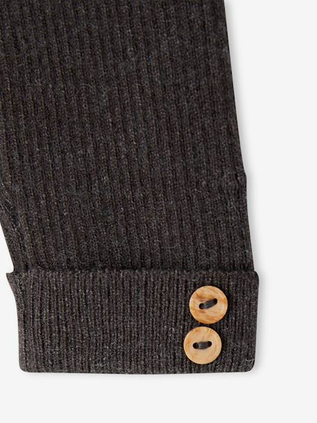 Tricot babylegging beige+groengrijs+roze (poederkleur) - vertbaudet enfant 