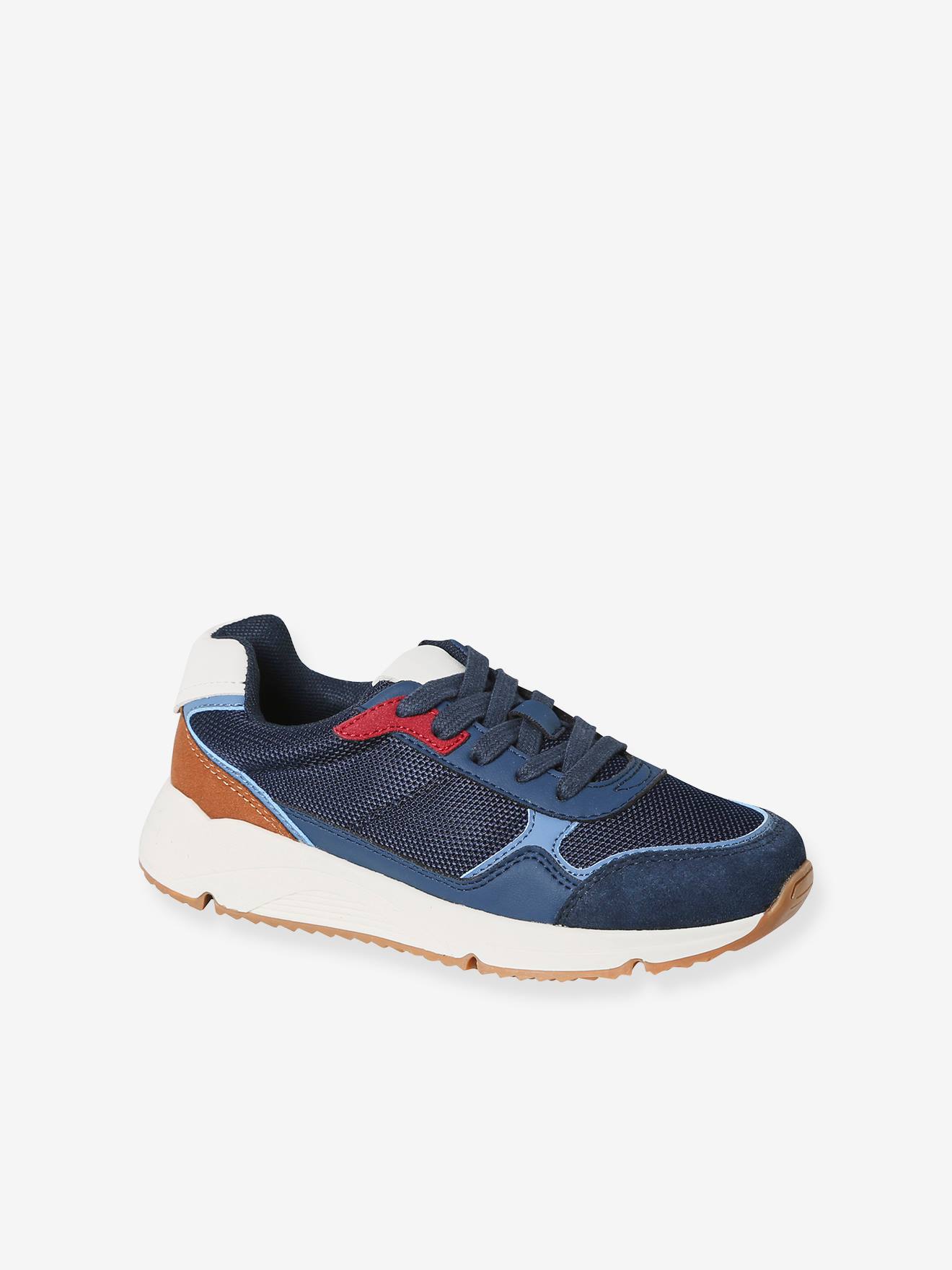 Jongenssneakers met dikke zolen veel blauw