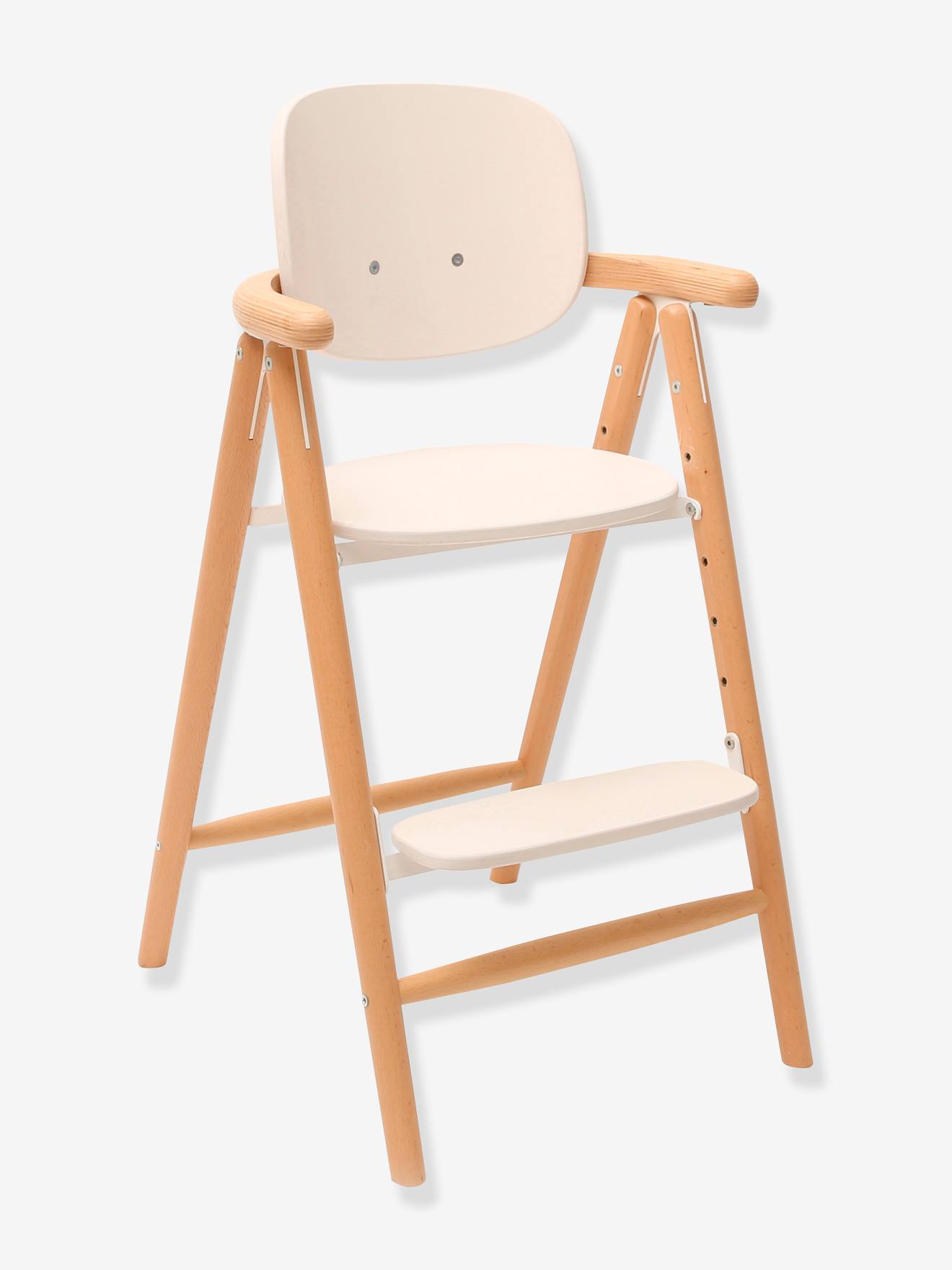 Design hoge kinderstoel Tobo Tod 4 CHARLIE CRANE wit afbeelding