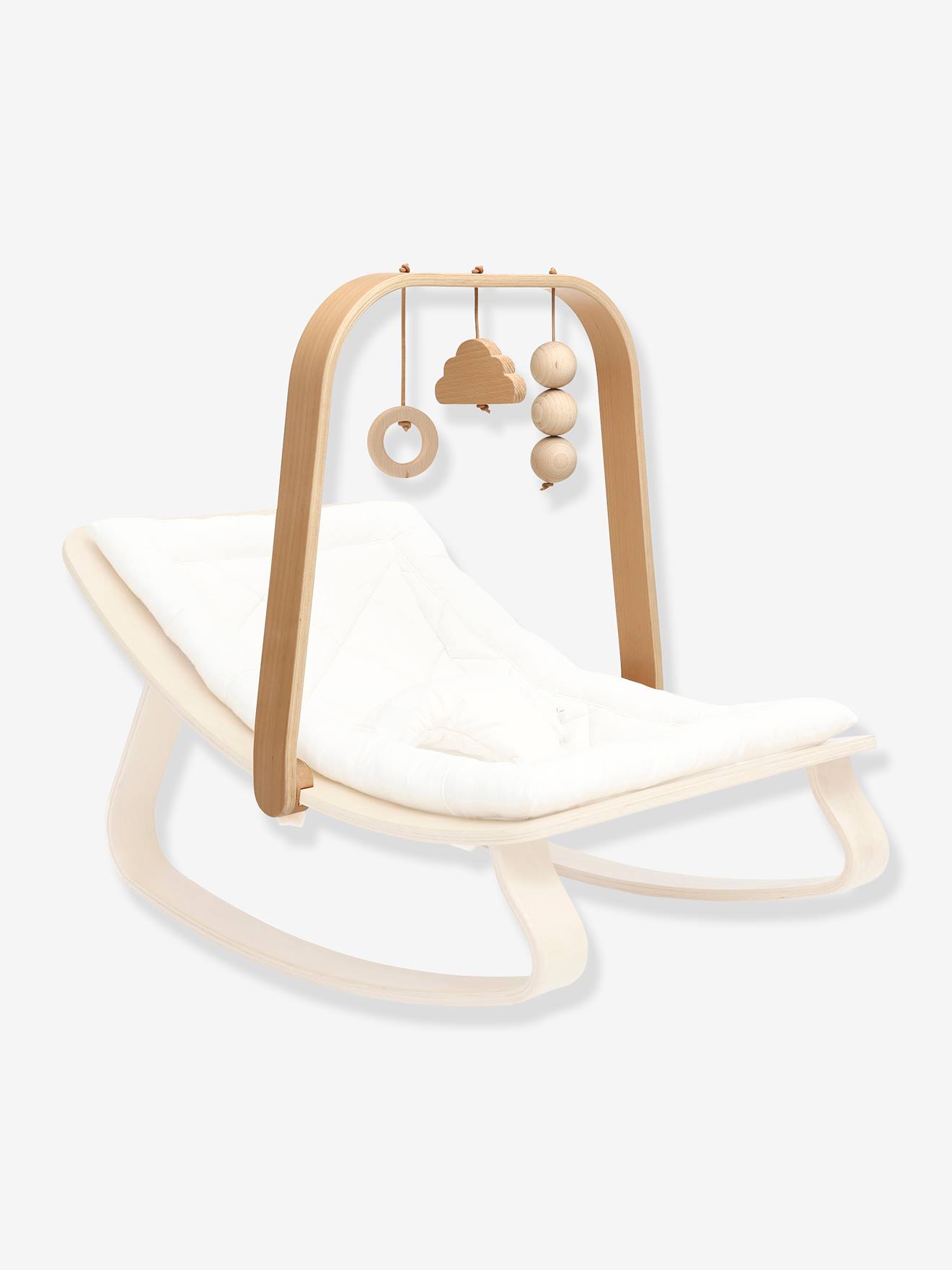 Speelboog voor ligstoel Levo CHARLIE CRANE beuk