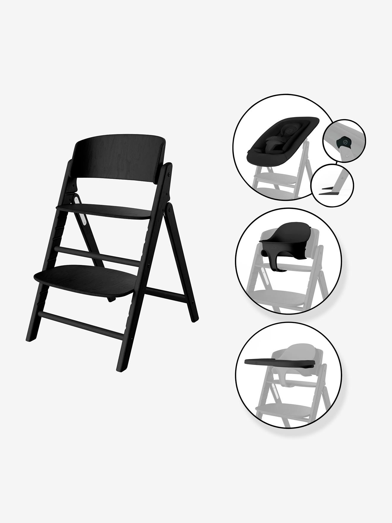 Hoge stoel Click & Fold CYBEX zwart
