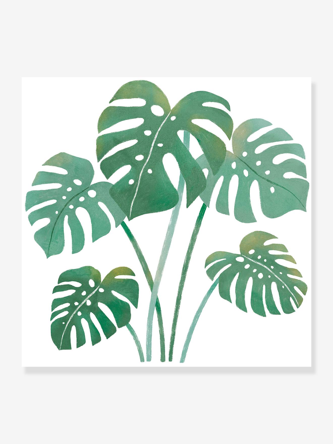 Stickervel Monstera YATSUNI LILIPINSO groen