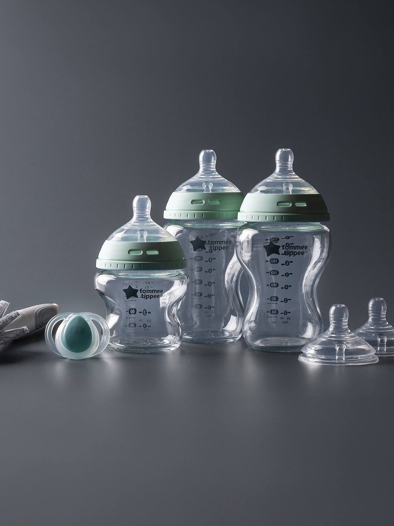 Natural Start glazen babydoos TOMMEE TIPPEE doorzichtig afbeelding