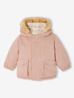 -Omkeerbaar donsjack/parka voor baby