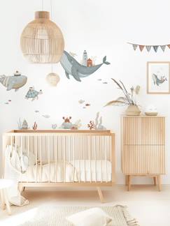 Linnengoed en decoratie-Decoratie-Behang, Sticker-Stickervel Zeebodem LILIPINSO