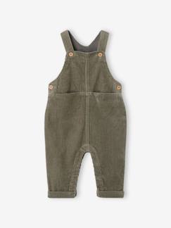 Baby-Salopette, jumpsuit-Velours tuinbroek baby jongen