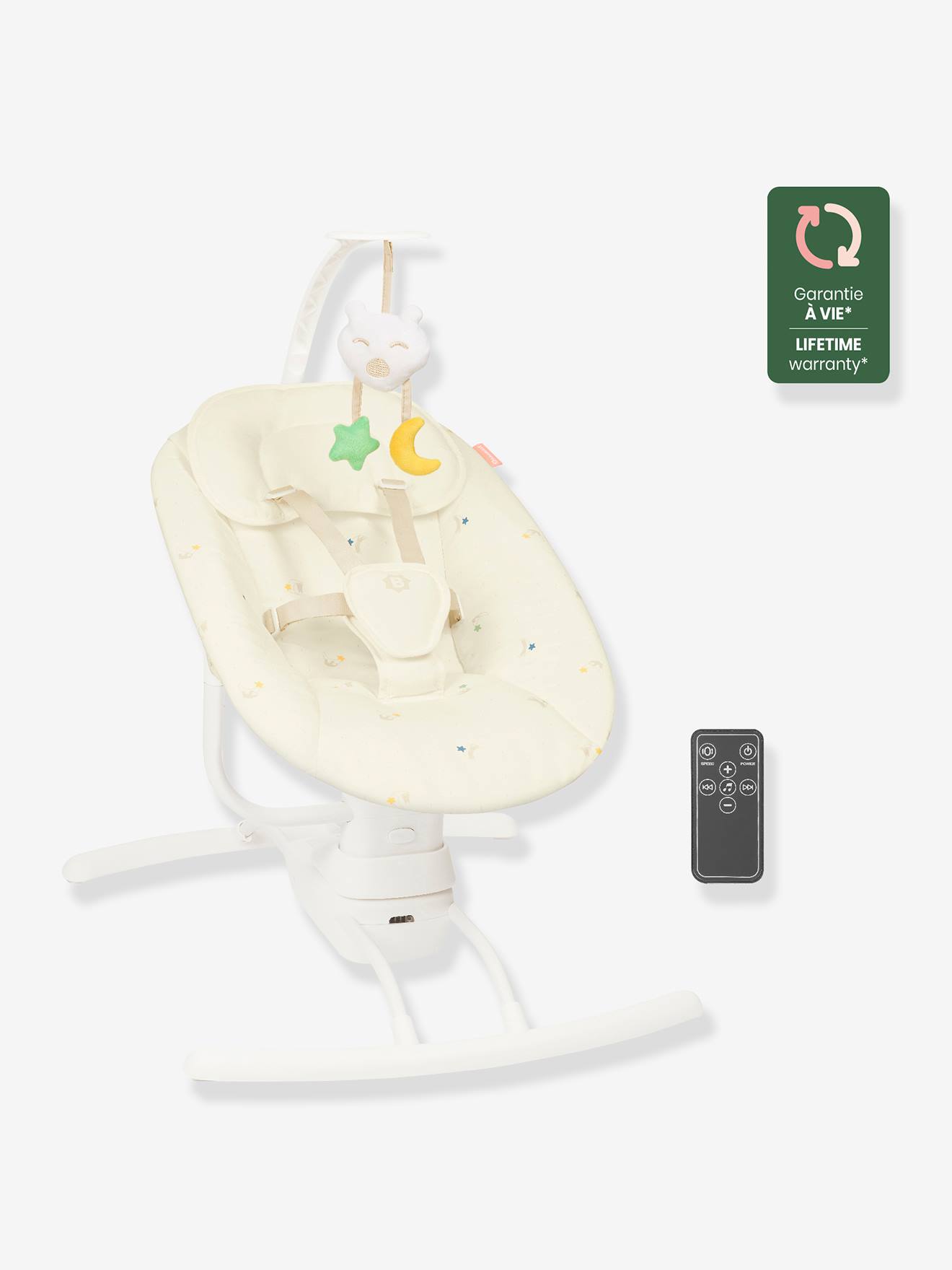 BADABULLE gemotoriseerde wipstoel beige